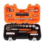 JUEGO DE 9 DADOS HEXAGONALES ENCASTRE 3/8  MM