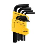 JUEGO DE 10 LLAVES ALLEN MM PUNTA  HEX 