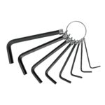 JUEGO DE 8 LLAVES ALLEN MM PUNTA HEX 