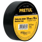 CINTA AISLANTE DE 18 M *19MM NEGRO