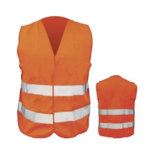 CHALECO DE SEGURIDAD MALLA NARANJA STR REFLECTIVO DOBLE LIVIANO 10803006 SPRO