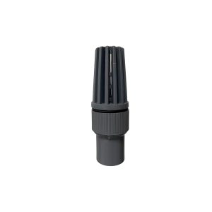 VALVULA CHECK DE PIE DE PVC CON ROSCA 1 C&A 1260202200640