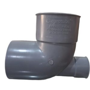 CODO PVC DSG. INYECTADO 4 X 2 EUROTUBO - (E)