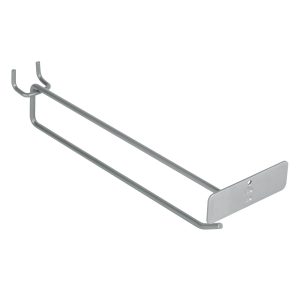 GANCHO RECTO 9 CON PORTAETIQUETA PARA PERFOCEL Y RANURADO 50156 TRUPER