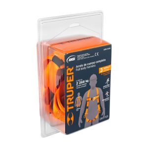 ARNES DE CUERPO COMPLETO 3 ANILLOS. LATERALES. ANSI. TRUPER 14439