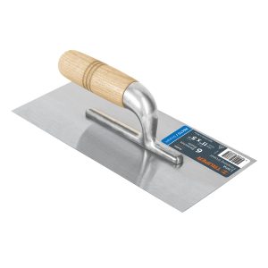 PLANCHA DE PULIR LLANA 11 CANTO RECTO. 6 REMACHES. MANGO MADERA. TRUPER 15406