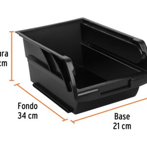 GAVETA APILABLE 4 DE PLASTICO. 34 X 21 X 15 CM. 10891 TRUPER