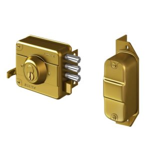 CHAPA SOBREPONER CERR. FORTE BLINDADA 333 V2 DORADA 2101020118