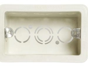 CAJA RECTANGULAR BLANCO WILLYS PLAST