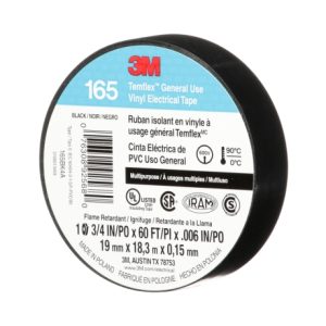CINTA AISLANTE TEMFLEX 1700-165 3/4 COLOR NEGRO 3M