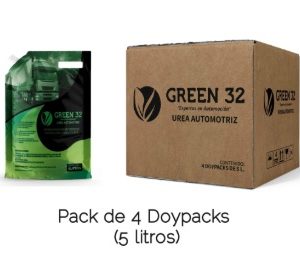UREA AUTOMOTRIZ GREEN 32 DOYPACK 5 LITROS X 4 UND.